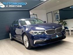 Azul Usado 2018 BMW 520 Luxury Line Sedan | € 25.900 (Bom preço)