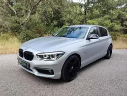 Cinza prata Usado 2015 BMW 120 Sport Line Citadino | € 17.500