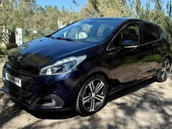 Azul Usado 2019 Peugeot 208 Citadino | € 11.900 (Preço justo)