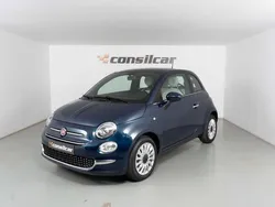 Azul Usado 2021 Fiat 500 | € 11.980 (Preço justo)