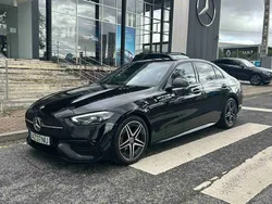 Preto Usado 2023 Mercedes C300 AMG line Sedan | € 49.500 (Bom preço)