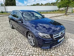 Azul Usado 2018 Mercedes E220 AMG Carrinha | € 41.500 (Caro)