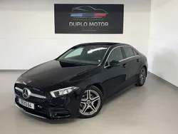 Preto Usado 2019 Mercedes A180 AMG line Sedan | € 27.500 (Preço elevado)