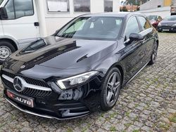 Preto Usado 2021 Mercedes A180 AMG line | € 27.500 (Preço justo)