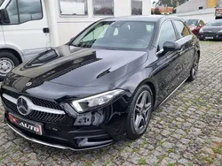 Preto Usado 2021 Mercedes A180 AMG line | € 27.500 (Bom preço)