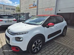 Branco Usado 2018 Citroën C3 PureTech Citadino | € 11.900 (Bom preço)