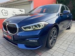 Azul Usado 2019 BMW 116 Sport Line Citadino | € 17.900 (Preço justo)