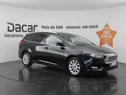 Preto Usado 2018 Ford Focus Titanium Carrinha | € 12.699 (Preço justo)