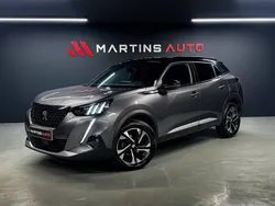 Cinza Usado 2021 Peugeot 2008 GT-line SUV | € 20.990 (Preço justo)