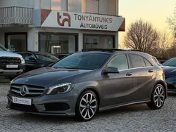 Cinza Usado 2012 Mercedes A200 AMG line | € 17.500