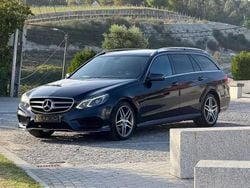 Azul escuro Usado 2014 Mercedes E250 Avantgarde Carrinha | € 17.999 (Super Preço)