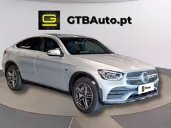 Cinza Usado 2021 Mercedes GLC300 AMG SUV | € 48.999 (Preço justo)