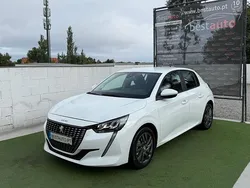 Branco Usado 2021 Peugeot 208 Business-Line Citadino | € 12.999 (Bom preço)