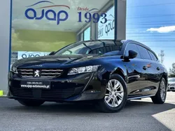 Preto Usado 2020 Peugeot 508 Business-Line Carrinha | € 18.870 (Preço justo)