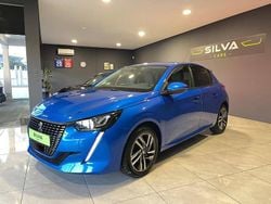Azul Usado 2021 Peugeot 208 Allure Citadino | € 15.890 (Preço elevado)