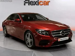 Vermelho Usado 2017 Mercedes E220 AMG line Sedan | € 29.990 (Bom preço)