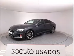 Cinzento escuro Usado 2020 Audi A5 Sportback Advanced | € 35.990 (Bom preço)