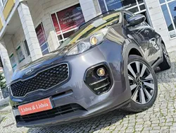 Cinzento Usado 2017 Kia Sportage SUV | € 16.980 (Preço justo)