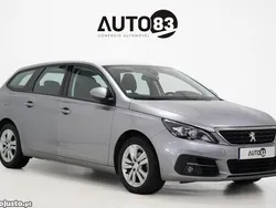 Cinza Usado 2021 Peugeot 308 Active Carrinha | € 14.990 (Super Preço)