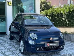 Azul Usado 2021 Fiat 500C Lounge Cabrios | € 14.750 (Preço justo)
