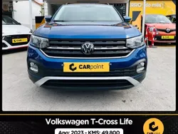 Azul Usado 2023 VW T-Cross Life SUV | € 22.900 (Caro)