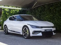Branco Usado 2022 Kia EV6 4 SUV | € 47.500 (Preço elevado)