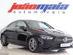 Preto Usado 2023 Mercedes CLA200 AMG line Sedan | € 41.500 (Bom preço)