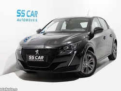 Preto Usado 2021 Peugeot e-208 Active Citadino | € 16.290 (Bom preço)