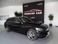 Preto (metalizado) Usado 2015 Mercedes C250 AMG line Carrinha | € 27.900 (Caro)