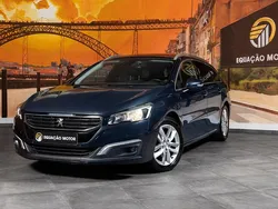 Azul Usado 2017 Peugeot 508 Active Carrinha | € 12.900 (Preço justo)
