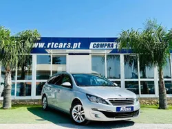 Cinza Usado 2014 Peugeot 308 Style Carrinha | € 9.980 (Preço justo)