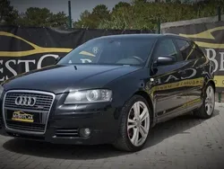 Preto Usado 2008 Audi A3 S-Line | € 10.900 (Preço justo)