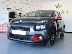 Cinzento Usado 2017 Citroën C3 Feel Citadino | € 12.250 (Preço justo)