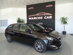 Preto Usado 2017 Peugeot 308 Allure Carrinha | € 16.400