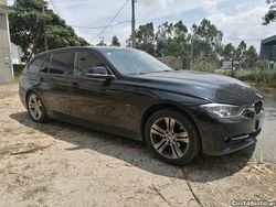 Preto Usado 2014 BMW 318 Sport Line Carrinha | € 14.750 (Preço justo)