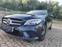 Azul Usado 2019 Mercedes C220 | € 23.999 (Super Preço)