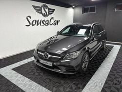 Cinza Usado 2020 Mercedes C180 AMG line Carrinha | € 25.990 (Preço justo)