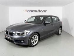 Cinza Usado 2018 BMW 116 Sport Line Citadino | € 16.980 (Bom preço)