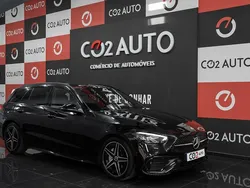Preto Usado 2022 Mercedes C300 AMG line Carrinha | € 45.900 (Preço justo)