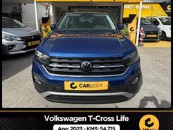 Azul Usado 2023 VW T-Cross Life SUV | € 22.900
