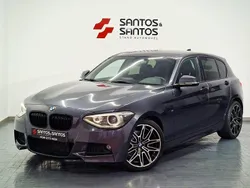 Cinza Usado 2015 BMW 116 Citadino | € 16.500