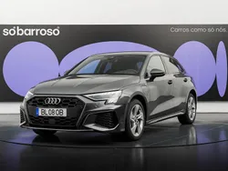 Cinza Usado 2024 Audi A3 Sportback e-tron S-Line Sedan | € 35.990 (Super Preço)