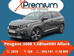 Cinzento Usado 2018 Peugeot 3008 | € 18.800 (Bom preço)