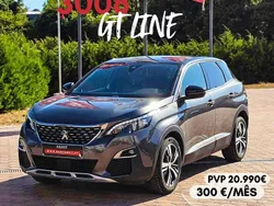 Cinzento Usado 2019 Peugeot 3008 GT-line Carrinha | € 20.990 (Preço justo)