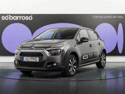 Cinza Usado 2022 Citroën C3 Shine Citadino | € 15.990 (Preço justo)