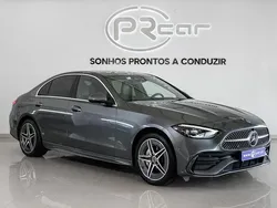 Cinzento Usado 2024 Mercedes C300e AMG line Carrinha | € 56.250 (Preço justo)