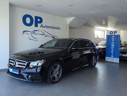 Preto Usado 2019 Mercedes E220 AMG line Carrinha | € 39.950 (Preço elevado)