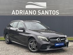 Cinza Usado 2020 Mercedes C200 AMG line Carrinha | € 26.900 (Preço elevado)