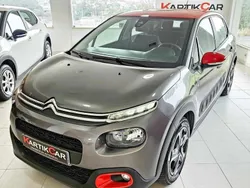 Cinzento Usado 2019 Citroën C3 PureTech Citadino | € 10.999 (Bom preço)