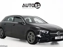 Preto Usado 2021 Mercedes A160 AMG line Citadino | € 24.990 (Bom preço)